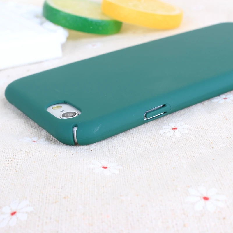 Роскошный чехол для Iphone 8 Plus из жесткого поликарбоната 360 5 5S SE 6 6S 7Plus телефона
