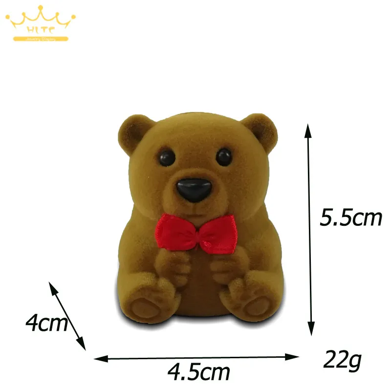 1 шт. креативная коробка для хранения ювелирных изделий с медведем в европейском