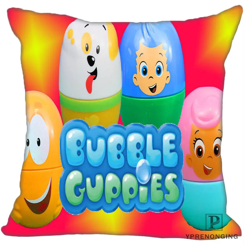 Заказная декоративная наволочка Bubble Guppies квадратная Наволочка на молнии лучший подарок(с одной стороны) 180516-23