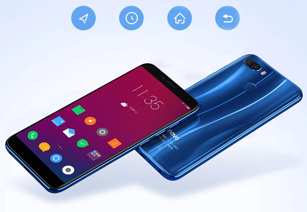 Глобальная версия lenovo K5 Play, 3 ГБ, 32 ГБ, восьмиядерный смартфон Snapdragon 430, 1,4G, 5,7 дюйма, 18:9, отпечаток пальца, Android 8, камера 13,0 МП