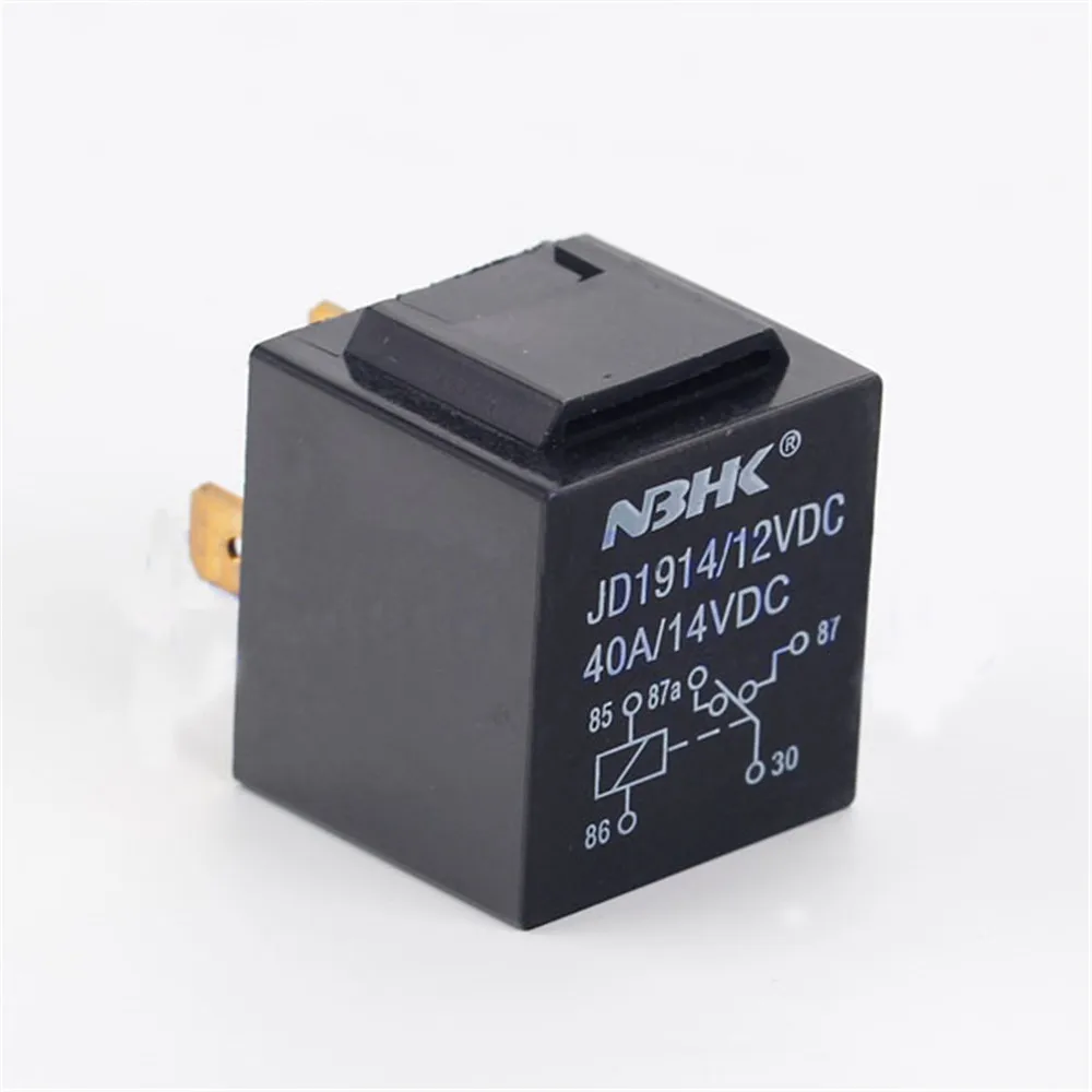 Автомобиль 40A AMP DC 12 V комплект реле SPST для вентилятора топливный насос световой