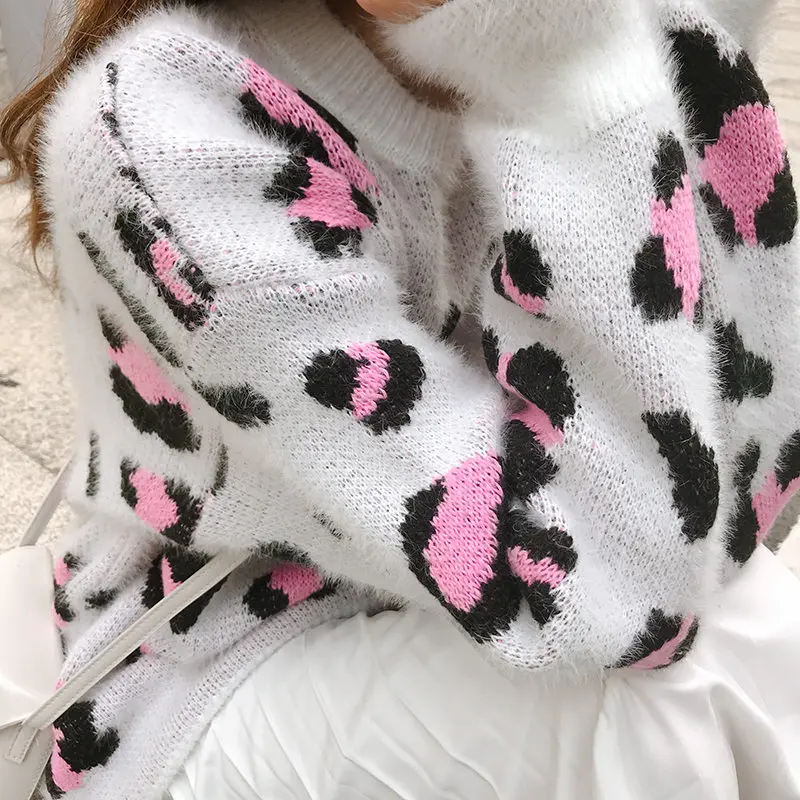 Alien Kitty Winter Pullover Outwear Stylish Simple New Loose Casual Fresh Knitted Thicken All-Match High Quality Elegant Sweater | Женская