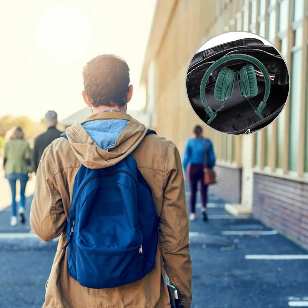 Складной FR-7S Беспроводной Bluetooth наушники на ухе Игровые Портативные Hi-Fi плееры