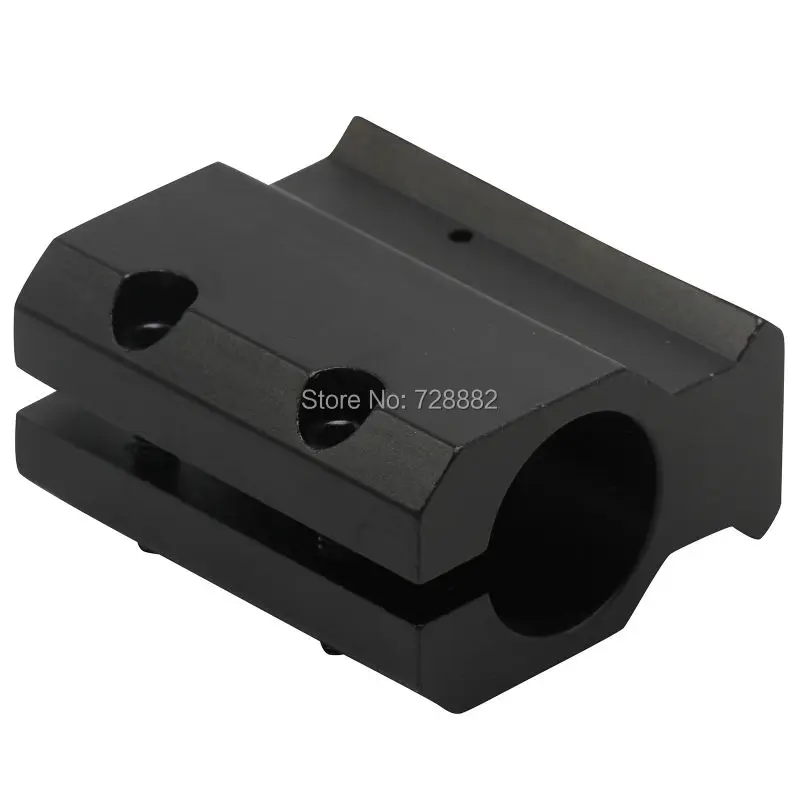 

Tactical Low Profile Gas Block Single 20mm Picatinny Weaver Rail Mounting 0.75" Barrel for .223 Caliber Free Shipping