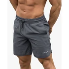 Мужские шорты длиной до икры, спортивные штаны для фитнеса, бодибилдинга, повседневные спортивные шорты для бега, спортивная одежда