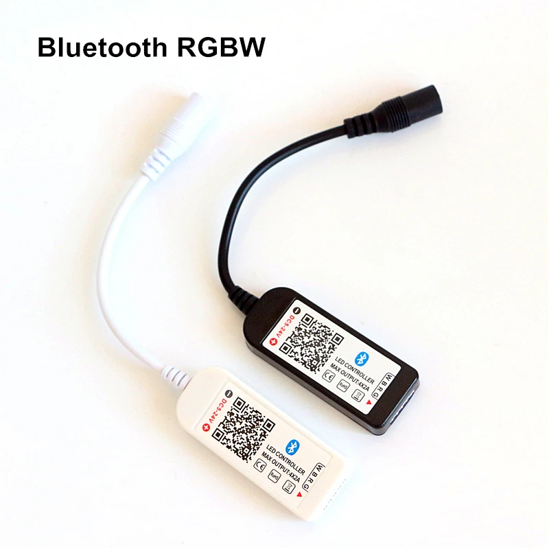 DC 5 V 24 Bluetooth Светодиодная лента контроллер мини беспроводной 24key Диммер пульт RGB RGBW