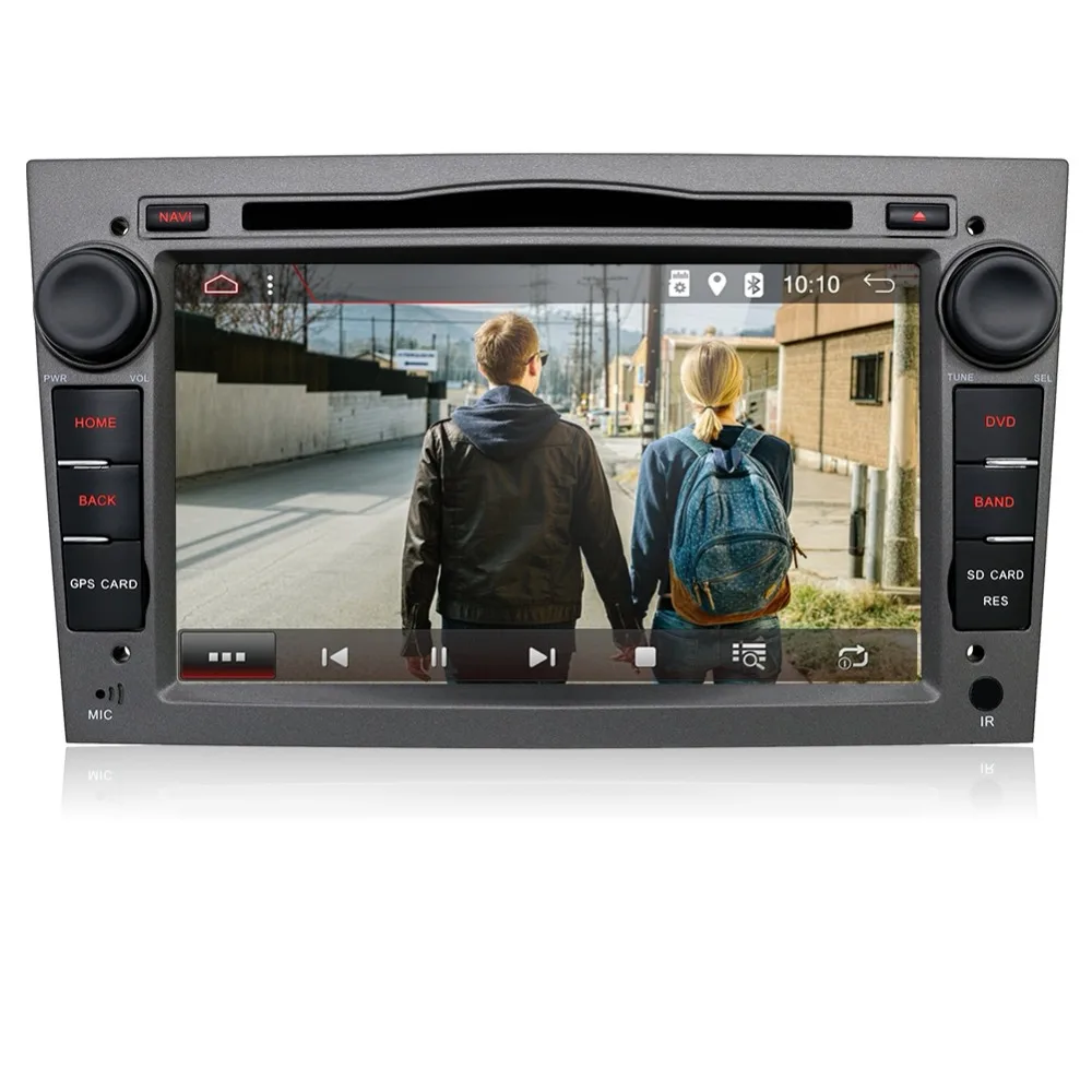 1024*600 четырехъядерный Android 7 1 автомобильный dvd-плеер для Vauxhall Opel Astra H G Vectra Antara Zafira DTV