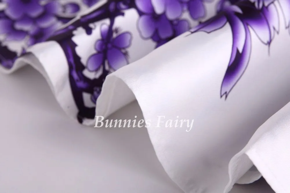 BunniesFairy, новинка, китайский винтажный стиль, цветок, птица, цветочный принт, халат, высокая талия, женское летнее платье больших размеров, одежда XXXL