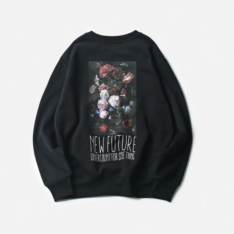 2018 весна и осень Для мужчин новый за печать шею толстовки молодежная мода