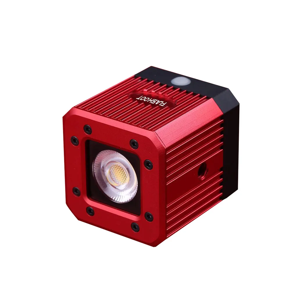 High Quality Waterproof Mini COB Video Light 2 Diffusers+12 Filters Compatible Canon Nikon Panasonic Phone | Электроника