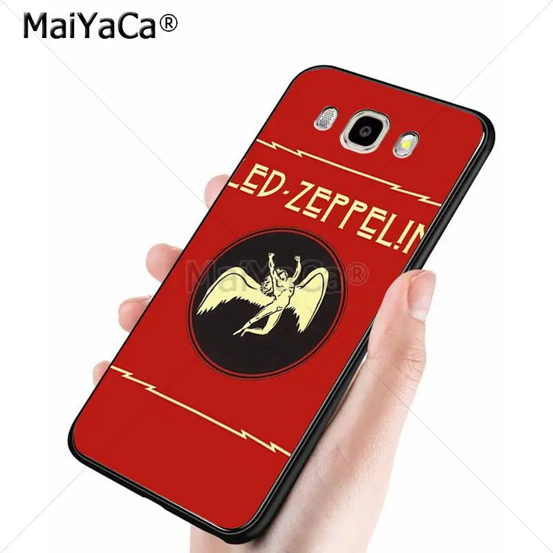 MaiYaCa Heavy Metal группы Led Zeppelin типа «сделай сам» красивый чехол для телефона для samsung J5 j120 j3 j7() обратите внимание на то, что 3 note4 note5 чехол