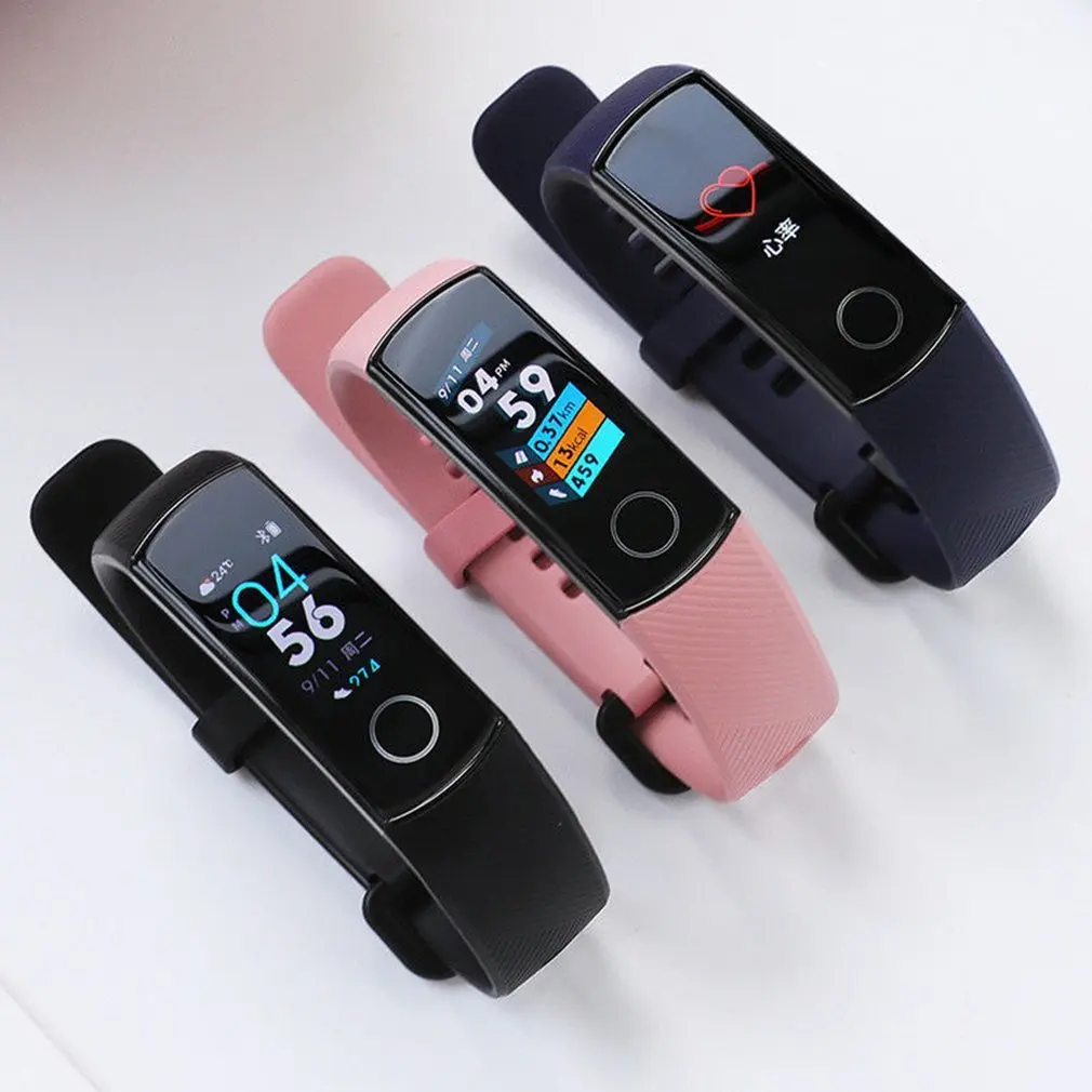 Original New Huawei Honor Band 4 Running/Standard Version Smart Wristband Shoe-Buckle Sport 0.95" OLED Touchscreen Heart Rate