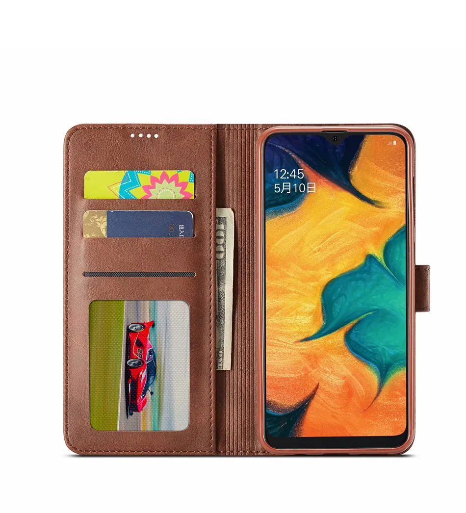 Для samsung A60 Чехол кожаный Винтажный чехол для телефона на samsung Galaxy A80 Чехол Флип-бумажник чехол для Hoesje samsung A90 чехол A60 A80