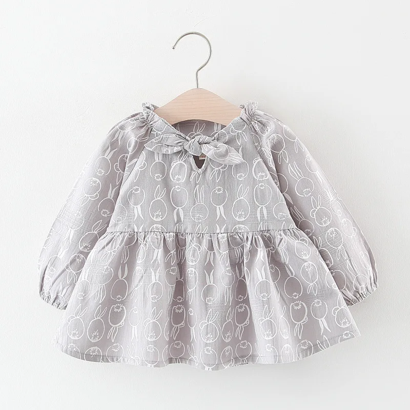 baby dress long sleeve kids girls princess for toddler girl dresses 1 to 4years children party costume | Детская одежда и обувь