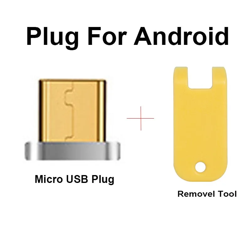 Магнитный Тип C/Micro USB штекер/Lightng 8 контактный кабель для зарядки переходник для Android для iPhone X 8 7 6 Магнитный кабель штекер
