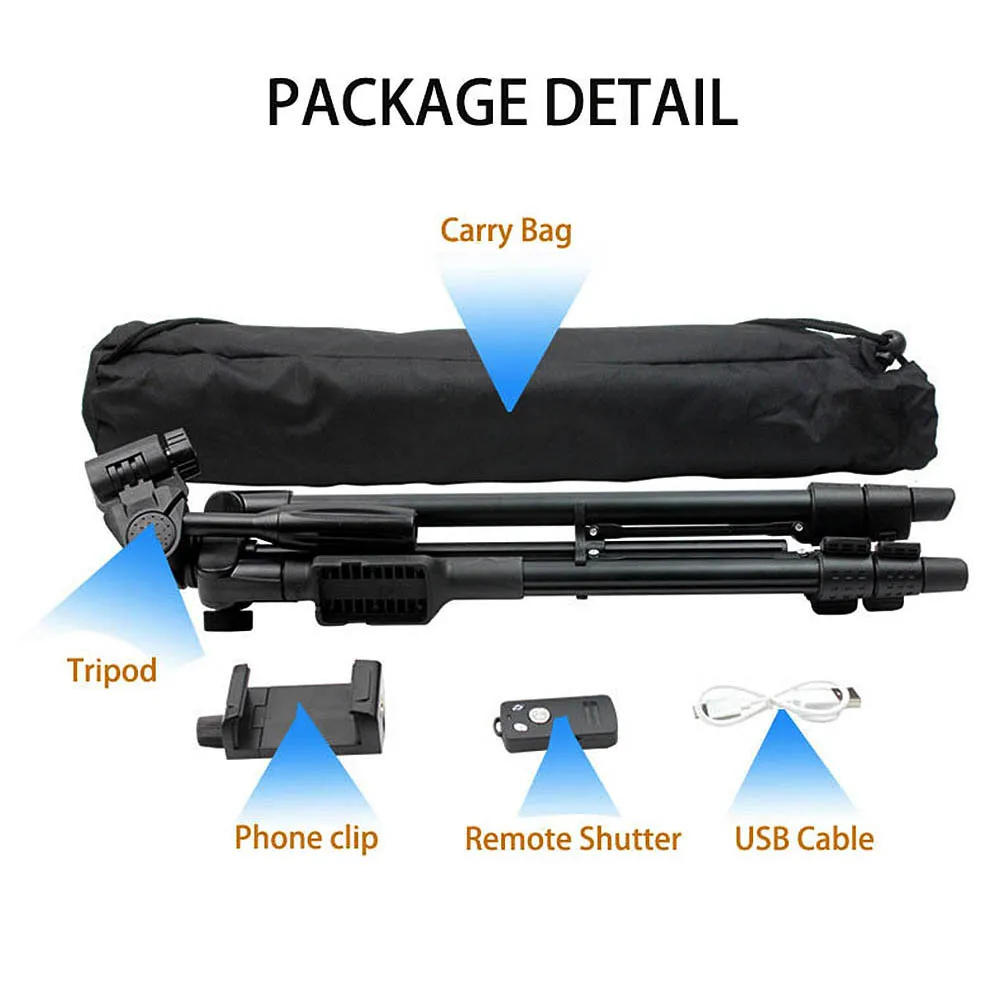 VCT5208 42 120 см легкий штатив для селфи с пультом Bluetooth iPhone 7 6s Plus Samsung Mi Android|selfie tripod|tripod
