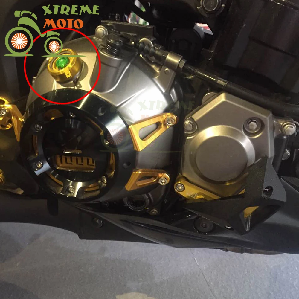 

M20*2.5 Aluminum Engine Oil Filler Cap Plug Cover For DUCATI Monster 1200 1200s 821 DIAVEL Multistrada MT09 FZ09 Tmax 500 530