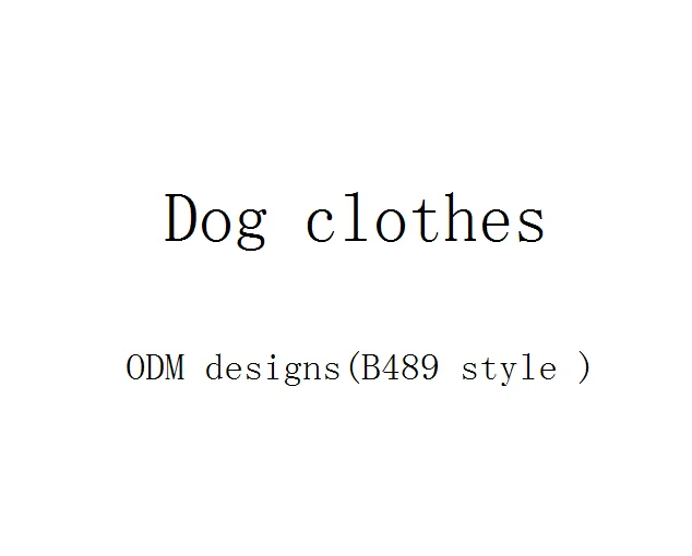 

Dog Clothes French Bulldog Pet Clothes B489