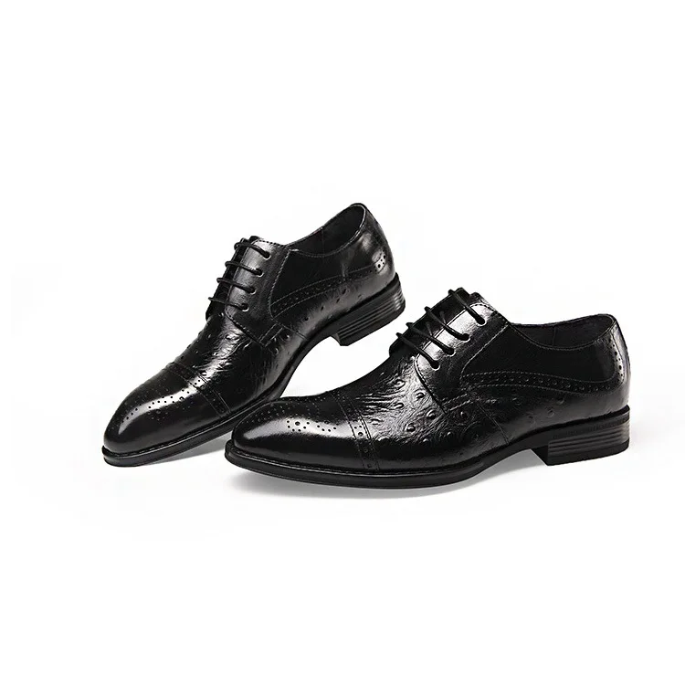 Новая мужская повседневная деловые костюмы кожа зашнуровать обувь Британские