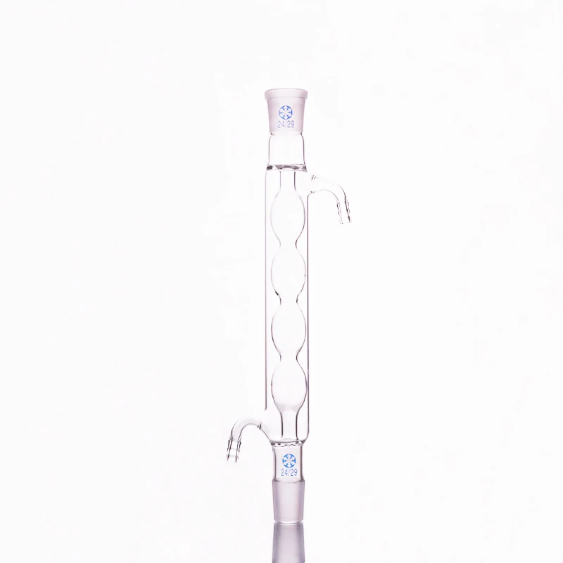 Kup Chłodnica Zwrotna Kulkowa 450mm/24*2, Długość Kondensatu 450mm, Pojemnościowy Zwrotna Kulkowa Z Bulbed Dętki, Standardowych Ziemią Usta 24/29 Tanie Chłodnica Zwrotna Kulkowa 450mm/24*2, Długość Kondensatu 450mm, Pojemnościowy Zwrotna Kulkowa Z Bulbed Dętki, Standardowych Ziemią Usta 24/29