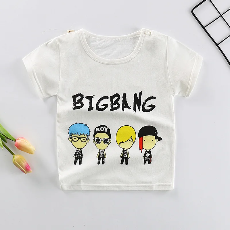 Футболка с пандой для девочек топы футболка рисунком мальчиков детская Летняя