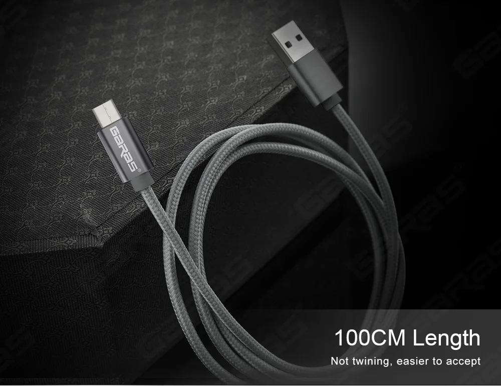 GARAS кабель usb type кабель 3A быстрое зарядное устройство/кабель для передачи данных для iphone/Micro/type C для huawei/Xiaomi/samsung USB C мобильного телефона