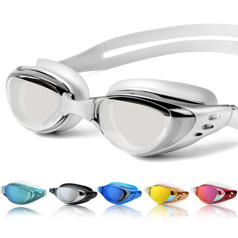 Профессиональные очки для плавания с защитой от запотевания и УФ-излучения