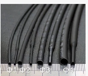 

10mm Inner Diameter Length 5m Heatshrink Tubing Heat Shrink Insulation Sleeving Black Wire Wrap