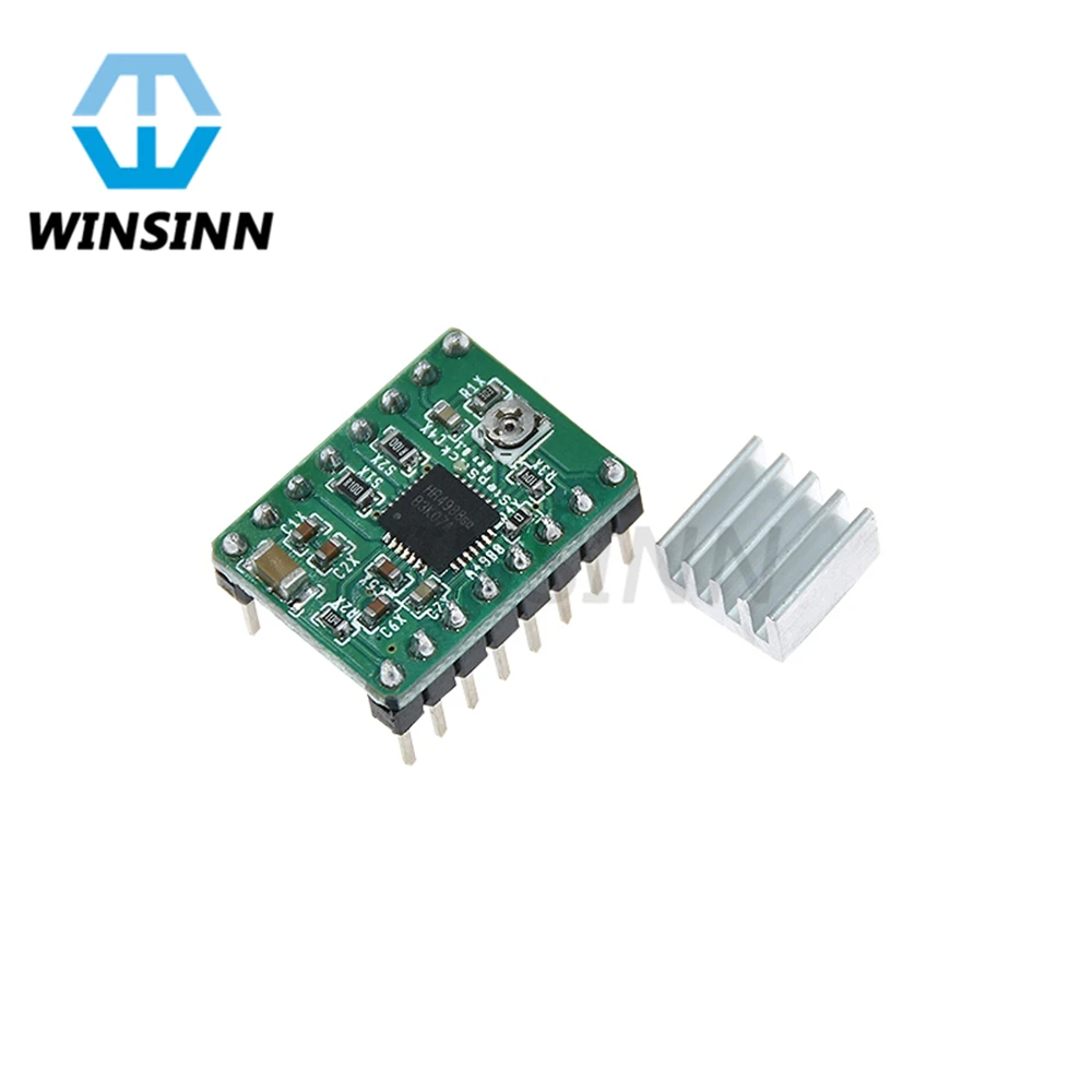 StepStick A4988 DRV8825 модуль драйвера шагового двигателя четырехслойная печатная плата