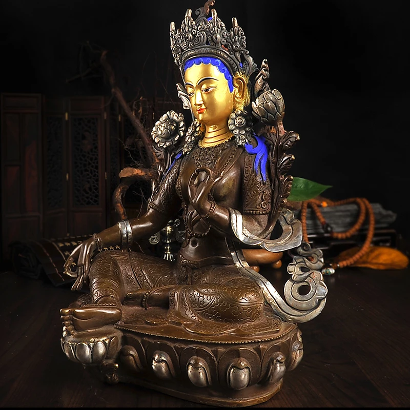 Талисман для домашнего офиса 32 см эффективная защита дома бронзовая позолота