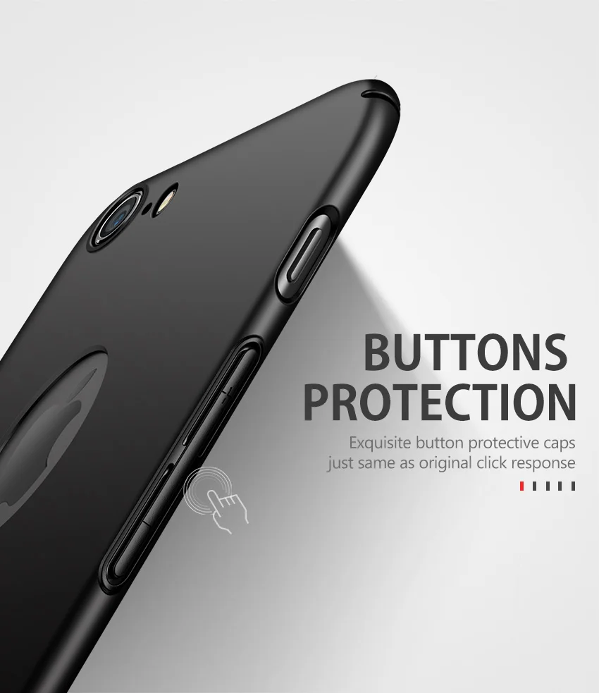 Чехол для iphone 8 plus MSVII Роскошный 360 полный защитный корпус чехол s coque Жесткий PC телефон задняя крышка для Apple iphone 7 plus 8 чехол
