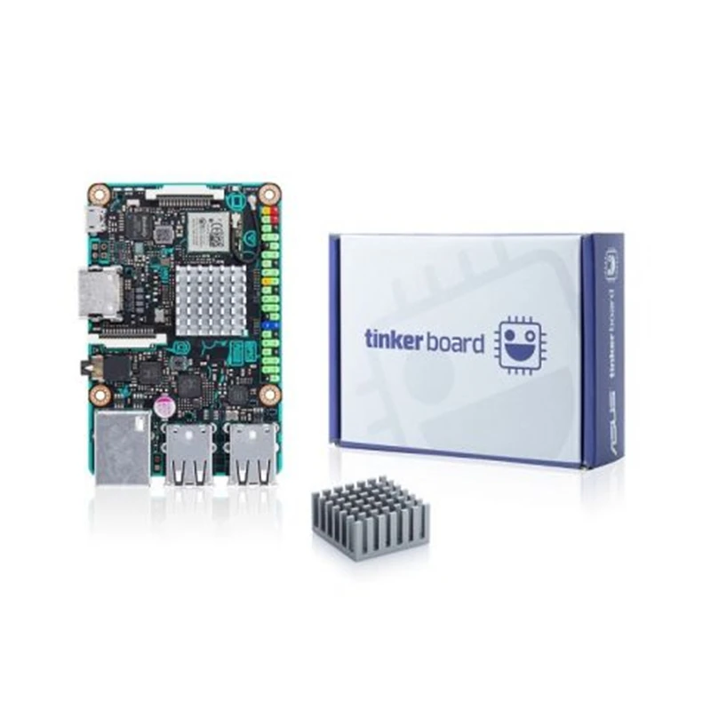 ASUS SBC Tinker board RK3288 SoC 1 8 ГГц четырехъядерный процессор 600 МГц GPU 2 Гб LPDDR3 tinkerboard speed than