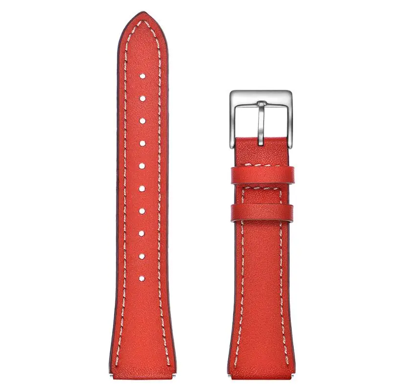 red-A Список B5 сменный ремешок из натуральной кожи для huawei B5 Talkband Модный Элегантный ремешок для huawei B 5 Band два стиля - Цвет: red-A