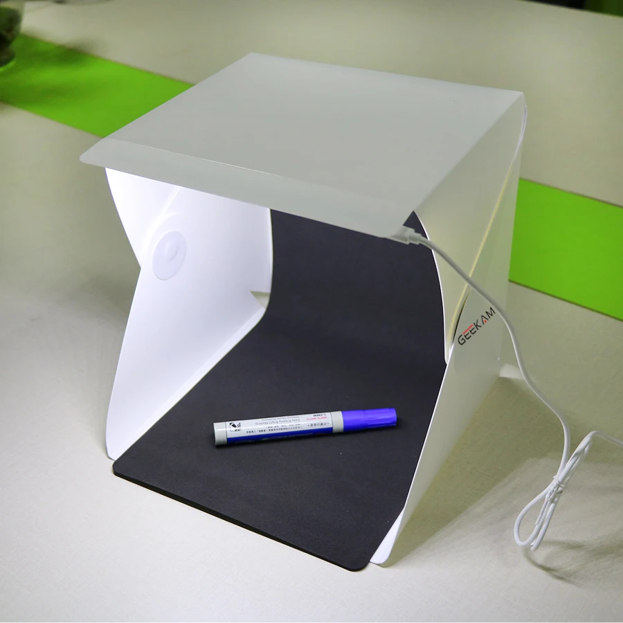 Geekam light box мини Портативный складной фотография Фотостудия Softbox Комплект