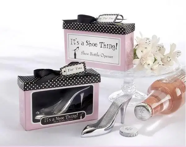 

" It's a Shoe Thing' Bottle Opener Novelty Wedding Party Favor Gift