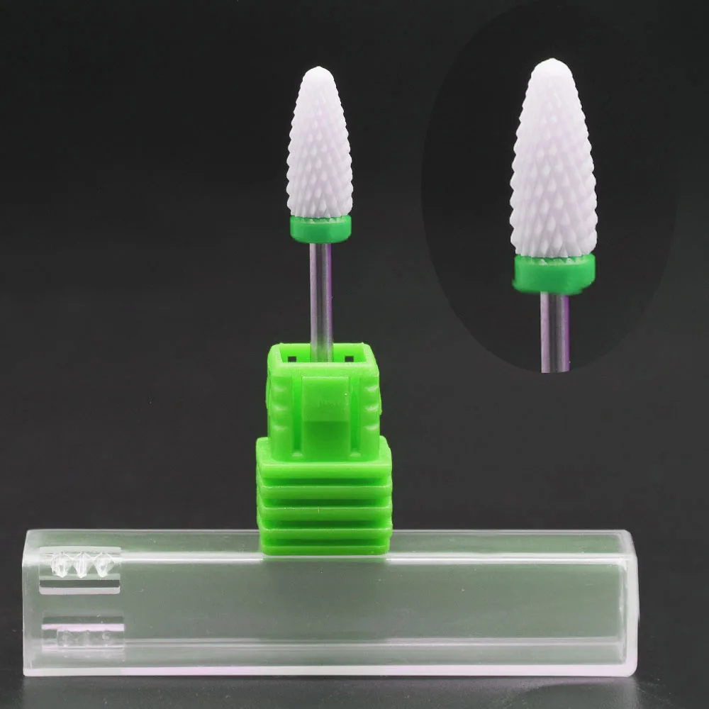 Горячий Электрический Керамика ногтей сверло Ротари фрезы Маникюр Педикюр для