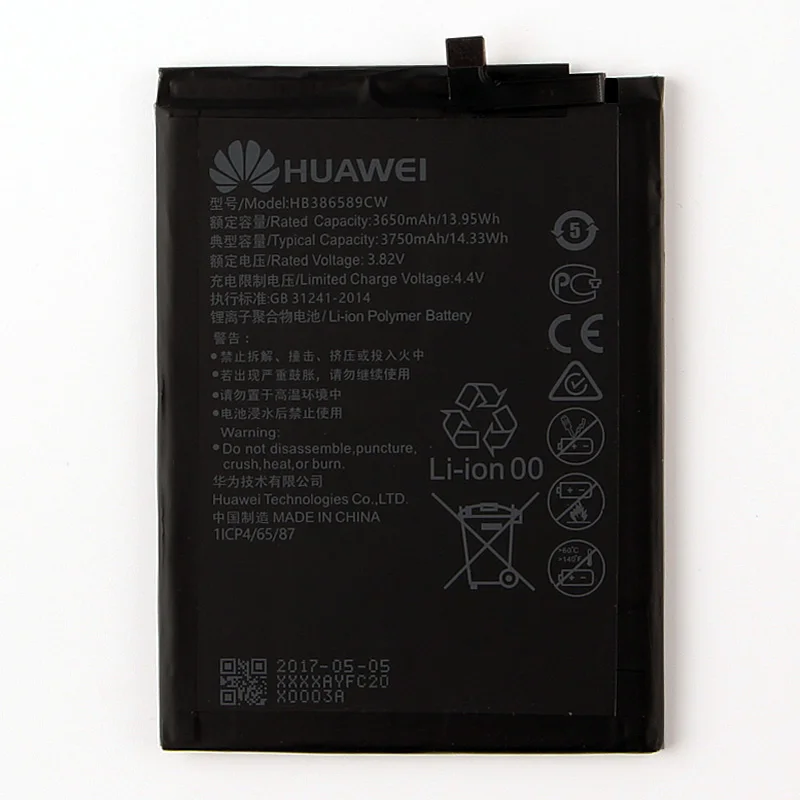 Callphone Замена HB386280ECW Перезаряжаемые литиевых смартфон аккумулятор для huawei P10 Honor 9