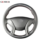 Черный кожаный чехол для Hyundai Elantra 2011-2016 Avante i30 2012-2016