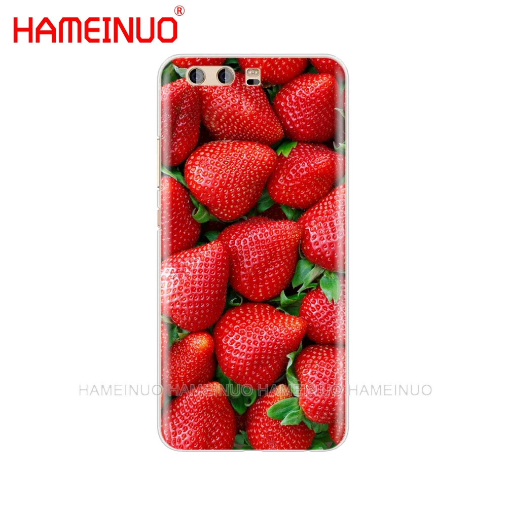 HAMEINUO чехол для телефона с клубничным молоком и фруктами huawei Ascend P7 P8 P9 P10 P20 lite plus pro