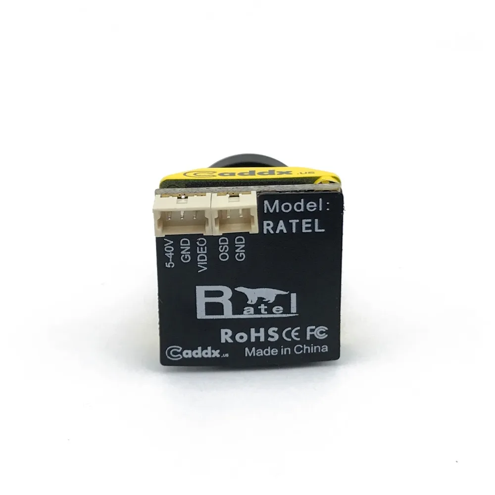 Caddx Ratel 1/1. 8 ''Starlight HDR OSD 1200TVL 16:9 4:3 NTSC/PAL переключаемый 1 66 мм/2 мм объектив FPV камера