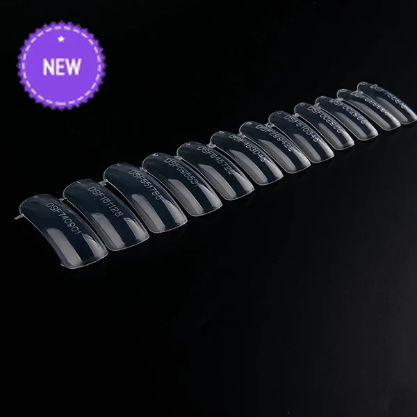 Пластиковая прозрачная двойная система для ногтей с полным покрытием 312x1 |