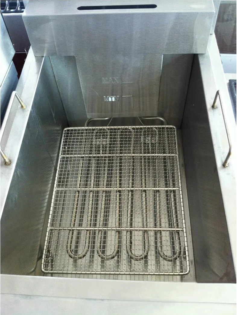 Электрическая фритюрница с двойным резервуаром коммерческая электрическая из