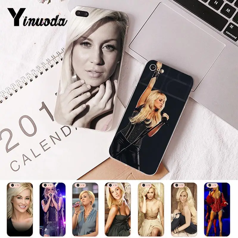 Yinuoda Kellie Pickler TPU мягкие резиновые аксессуары для телефонов чехол iPhone 8 7 6 6S Plus X XS MAX 5