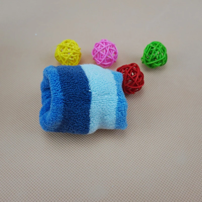 Полосатые Мальчики Девочки Носки Махровые Дети Пола в Полоску Осень Зима Малышей