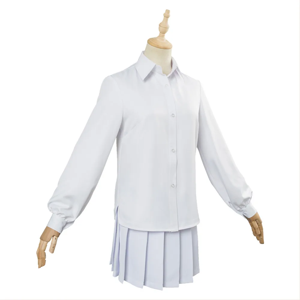 Anime The Promised Neverland Cosplay Emma Costume Dress Halloween Carnival Costumes Custom Made | Тематическая одежда и