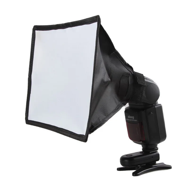 Универсальный софтбокс для вспышки мини рассеиватель godox Canon Nikon Sony 15 х17 см|soft flash