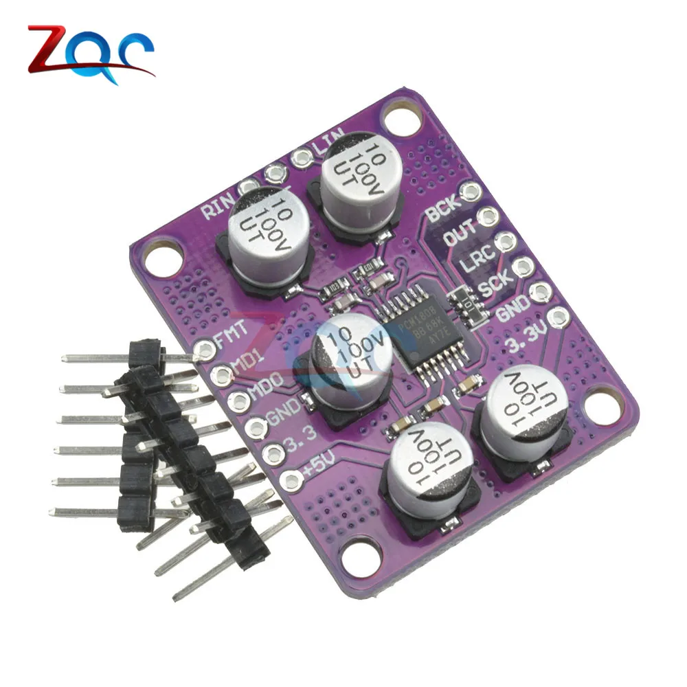PCM1808 105dB SNR аудио стерео ADC односторонний аналоговый вход декодер 24bit усилитель