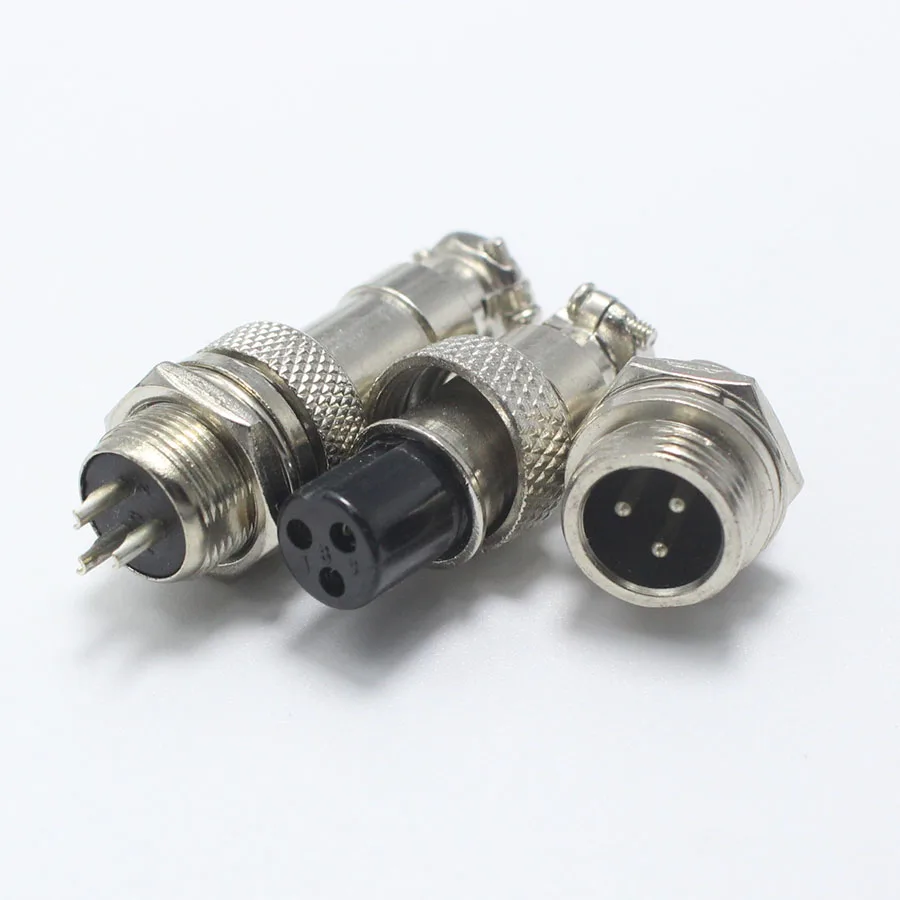 EClyxun 10 компл./лот GX12 XLR 12 мм 2 3 4 5 6 контактный разъем мужской аудио кабель адаптер