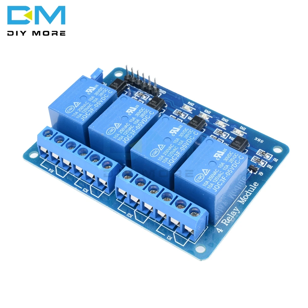 5 в 4 Канальный Релейный Модуль щит управления каналами реле для модуля ArduinoRelay с