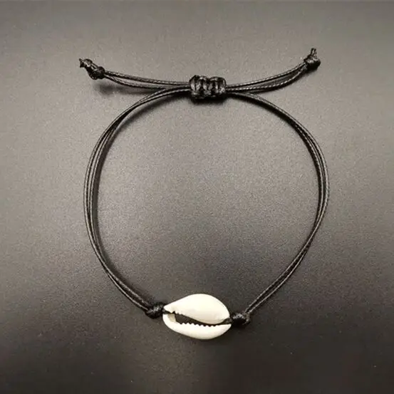 1 шт. горячая Распродажа ручной работы натуральная ракушка вязки браслеты из